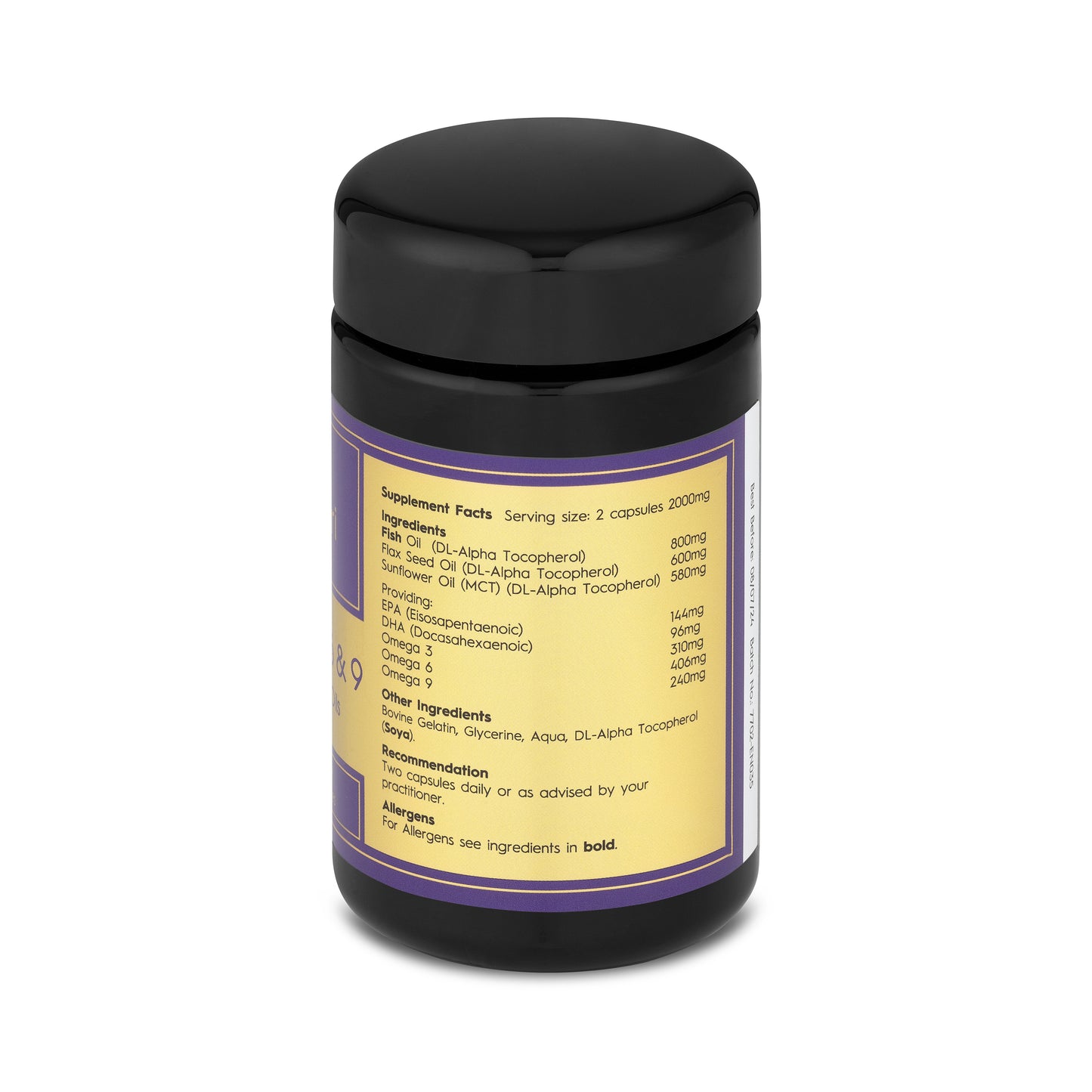 Omega 3 6 9 Fish & Plant Oils