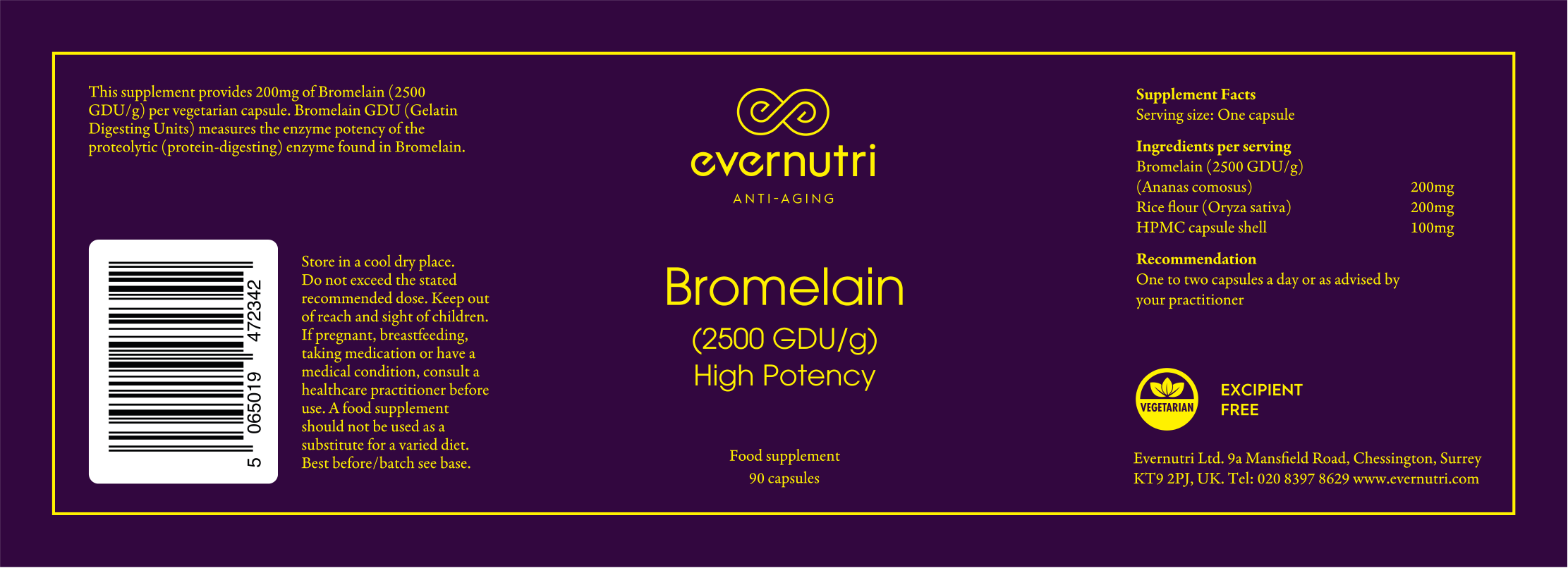 Bromelain (High Strength)