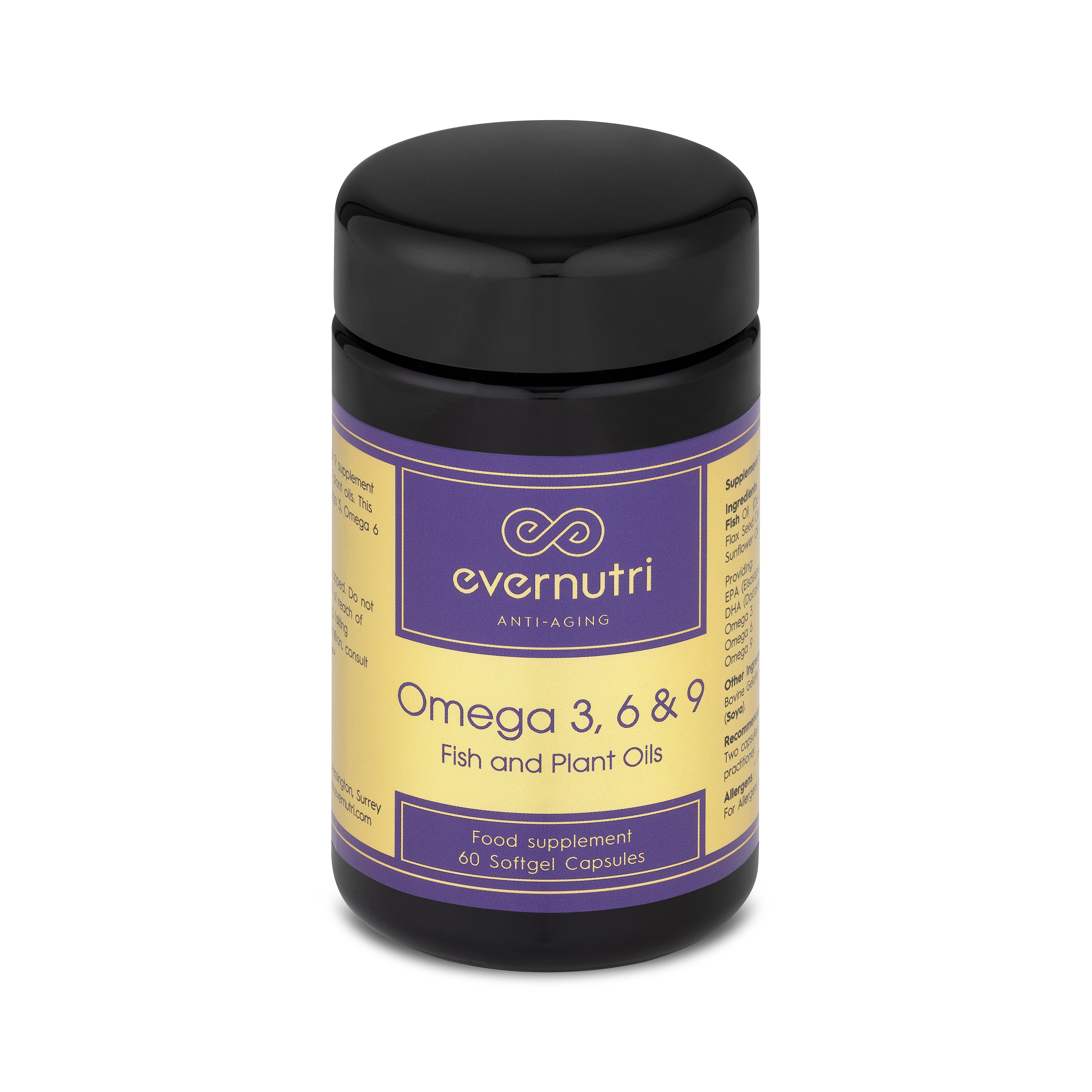 Omega 3 6 9 Fish Plant Oils EverNutri