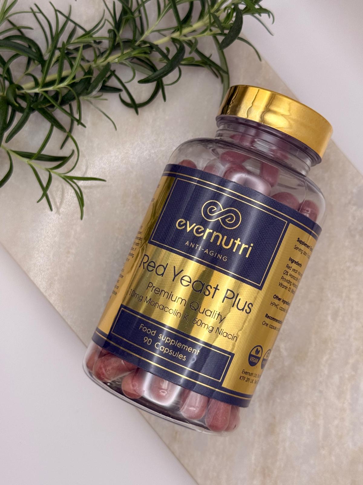 Red Yeast Plus (10mg Monacolin K 50mg Niacin)